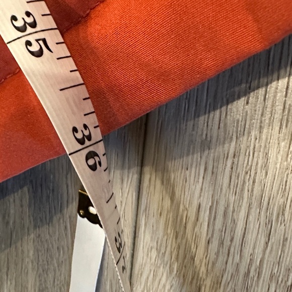 London Fog Men's Orange Puffer Jacket with Faux Fur Trim - Picture 11 of 13